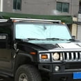 thumbnail image 6 of Front Window Sun Shade for Hummer H2 2003-2009, Front Windshield Sunshade, Sun Visor Blocker, 6 of 9