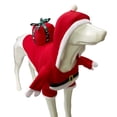 thumbnail image 1 of Pet Dog Costume Christmas Pet Clothes Back Gift Riding Pet Cosplay Costumes Outfit for Small Medium Large Dogs Cats, 1 of 4