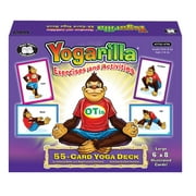 Super Duper Publications | Yogarilla Exercise and Activities Yoga Fun Deck | Occupational Therapy Flash Cards | Core Strength and Balance Training | Educational Learning Materials for Children