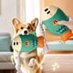 thumbnail image 4 of Juguete masticable para perros con forma de carpa cabezona realista, que hace ruido al morder, ideal Rkxzt, 4 of 7