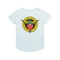 thumbnail image 2 of Bon Jovi Bad Name Dagger Women's Graphic T-Shirt Rolled Sleeve Tee, 2 of 6