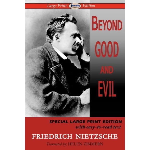 Beyond Good and Evil (Large Print Edition), (Paperback)