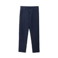 thumbnail image 3 of iiniim Kids Boys Formal Dress Pants Straight-Fit Flat-Front School Uniforms Pants with Pockets, 3 of 7