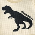 thumbnail image 4 of BULLPIANO Toddler Boy Crewneck Sweatshirt Dinosaur Shirts Long Sleeve Cartoon Pullover Sweater for Kids, 4 of 7