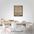 thumbnail image 7 of 10 Commandments Wall Art Vintage Ten Commandments Wall Decor God Bible Verses Inspirational Quotes Canvas Painting Print Artworks Rustic Christian Decor Framed for Living Room Bedroom Office 8"x12", 7 of 7