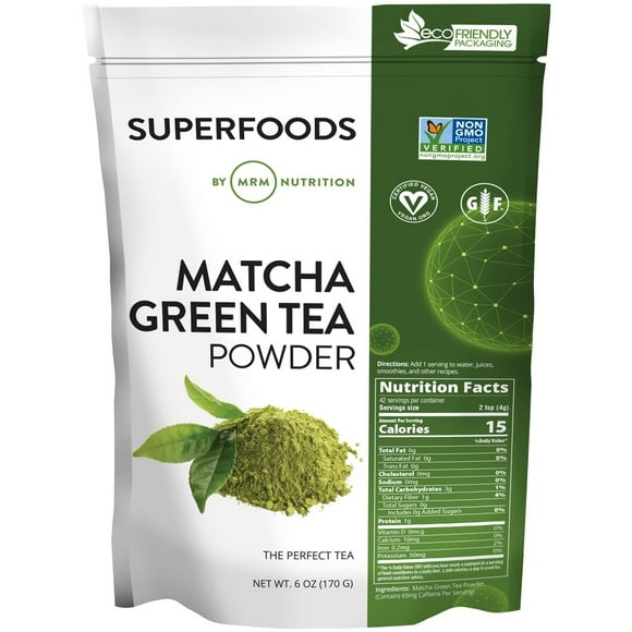 MRM Nutrition - Raw Matcha Green Tea Powder - 6 oz.