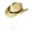 Milk Yellow, variant on Men's Western Cowboy Hat Women's Beach Hat Sunscreen Large-brimmed Hat Summer Small Bowler Hat Sunshade Straw Hat
