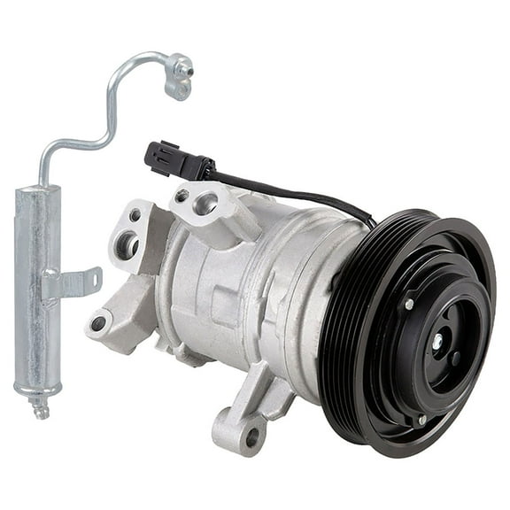 For Jeep Commander Grand Cherokee 2008 2009 2010 AC Compressor w/ A/C Drier - BuyAutoParts