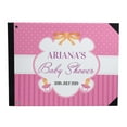 thumbnail image 1 of Darling Souvenir Pink Stripe, Polka Dot & Frame Printed Hardbound Cover Personalized&nbsp;Guestbook&nbsp;For Baby Shower&nbsp;Guest&nbsp;Sign In&nbsp;Book&nbsp;Registry-9 x 12 Inches, 1 of 5