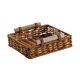 thumbnail image 5 of Cesta tejida a mano, organizador de cocina, novedosa cesta multiusos para pan y frutas. 21x21x7 cm, 5 of 9