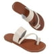 thumbnail image 1 of Amzcrzy Zapatos de mujer,Zapatos de mujer,Zapatillas de mujer, Sandalias planas casuales estilo retro de playa, sandalias y zapatillas, zapatos de mujer de talla grande Sandalias Mujer Zapatillas De, 1 of 5