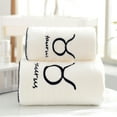thumbnail image 4 of dajkiuy Luxury Bath Towels Pack of 2(Large and Medium Sizes)|Cotton|Ultra Soft, Plush, Thick, Fluffy, Highly Absorbent, Quick Dry | Home, Gym, Pool, Yoga, Hotel, Shower, 4 of 7