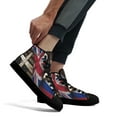 thumbnail image 4 of Christian Cross Hawaii High Top Canvas Shoes Sneakers Black Size 5, 4 of 7