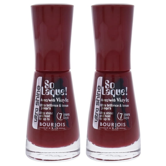 Esmalte de uñas Bourjois So Laque Ultra Shine 22 Rouge Diva x2