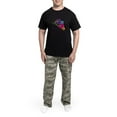 thumbnail image 5 of CafePress - Aloha Flowers Pajamas - Men's Dark Loose Fit Cotton Pajama Set, 5 of 7