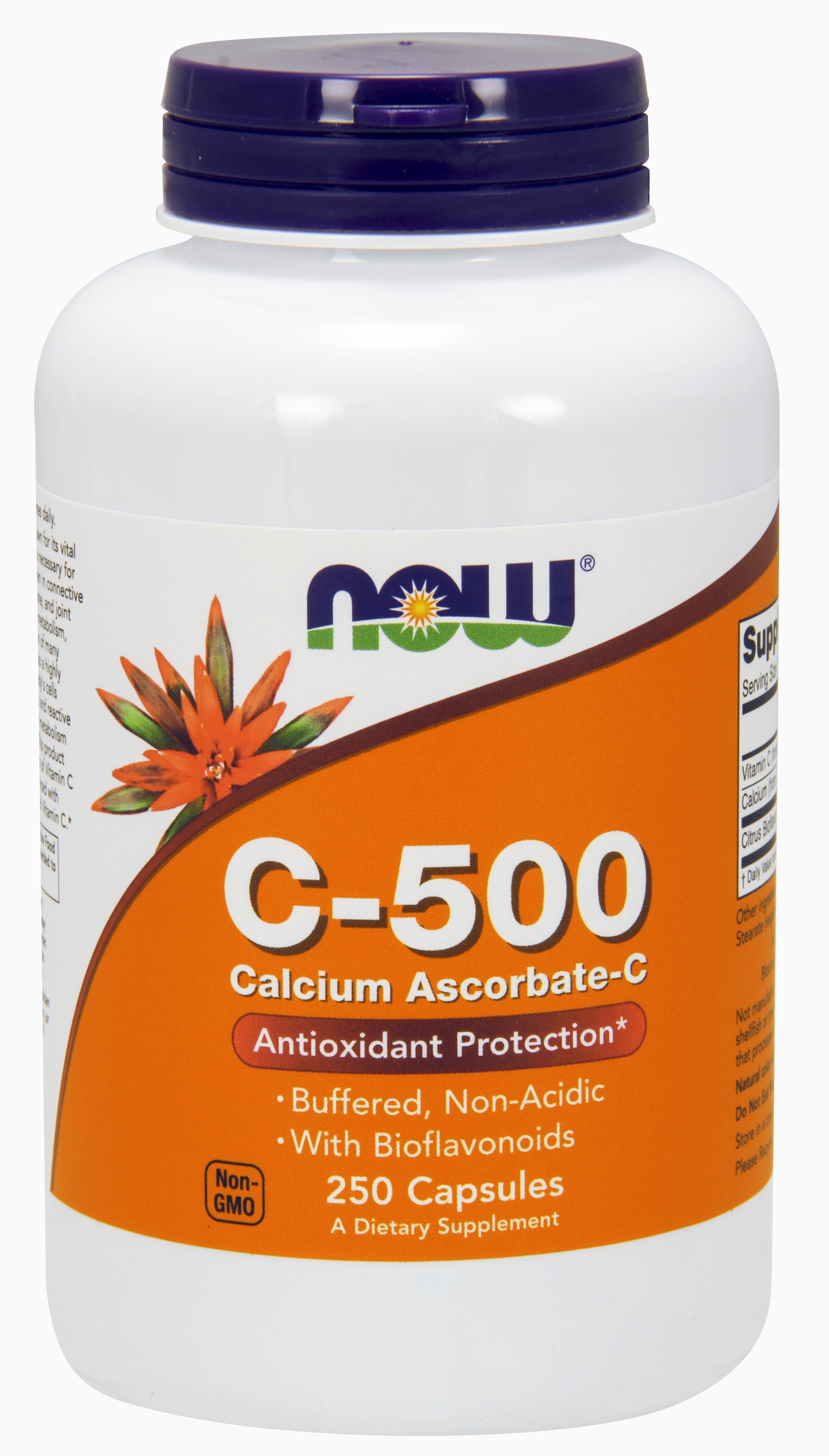 NOW Supplements, Vitamin C500 Calcium Ascorbate, Antioxidant