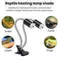 thumbnail image 3 of CBFFDC E26/E27 Lamp Bulb Holder Dual Head Reptile Heat Lamp Holder Adjustable Gooseneck with Cycle Timer for Turtles Lizards Snakes, 3 of 6