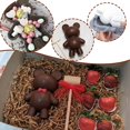 thumbnail image 4 of Molde de silicona de chocolate de oso, 2 moldes de chocolate de oso de peluche rompibles 3D grandes, con 1 martillo esquí esquí Gafas de esquí, 4 of 5