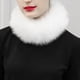thumbnail image 5 of 2 uds. para mujer, cuello de piel sintética de invierno, cuello suave, calentador de , bufanda, chal, para proteger jinwen Calentador de cuello de piel sintética, 5 of 8