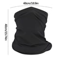 thumbnail image 3 of Fiudx Bufanda Deportiva, Bandana Transpirable para Ciclismo Al Aire Libre, Polaina Suave Estilo Punk para El Cuello, Mascarilla de Protección Solar Uv, para Hombre y Mujer, Impregnable para Primavera, 3 of 5