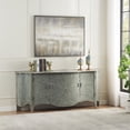 thumbnail image 6 of Treasure Trove Mikayla 4-Door Wood Credenza in Weathered Blue/Green, 6 of 6