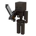 thumbnail image 3 of Minecraft Construction de bloc Wither Skeleton figurine de jeu Vidéo, 3 of 8