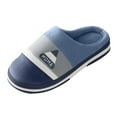 thumbnail image 3 of ZTTD Slippers for Men Winter Warm Memory Foam House Slippers Soft Sky Blue, 3 of 6