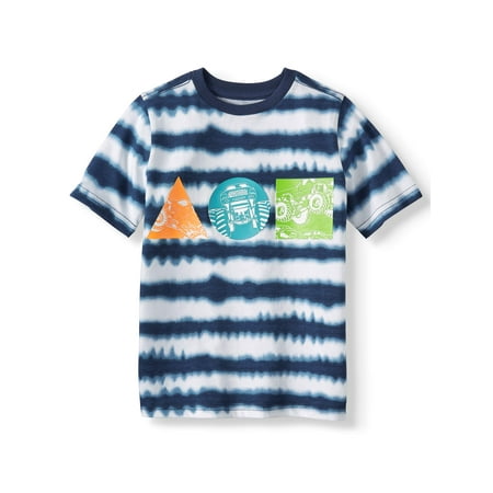 365 Kids from Garanimals Short Sleeve Tie Dye Graphic Tee (Little Boys & Big Boys)