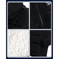 thumbnail image 3 of Abrigo de invierno para niña Reebok, chaqueta acolchada tipo puffer negra, talla 7-8, 3 of 7