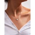 thumbnail image 4 of Collares Plata 925 Cadenas Dije Plata Collar Con Inicial Corazon Letra A -Z Joyeria Colgante Plata 925 Accesorios Con Caja De Regalo, 4 of 4