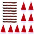 thumbnail image 4 of CIMAXIC christmas 1 Set 24pcs Mini Wool Christmas Knitted Wooling Hat DIY Phone Shell Decorations,2.95"X1.18"X0.04", 4 of 4