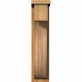 thumbnail image 2 of 6"W x 14"D x 26"H Del Monte Rough Sawn Corbel w/Backplate, Western Red Cedar, 2 of 9