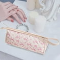 thumbnail image 3 of Pisexur Belleza Maquillaje Bolsa organizadora de viaje, bolsa de almacenamiento portátil que puede guardar secador de pelo y accesorios, viene con un asa lindapara mujeres y hombres, 3 of 4