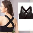 thumbnail image 5 of Padded T Shirt Bras for Women Women's Front Closure Extra-Elastic Large Shaping Posture Lift Bra Underwire T-shirt Bra Padded Bralettes for Women Sexy, 5 of 7