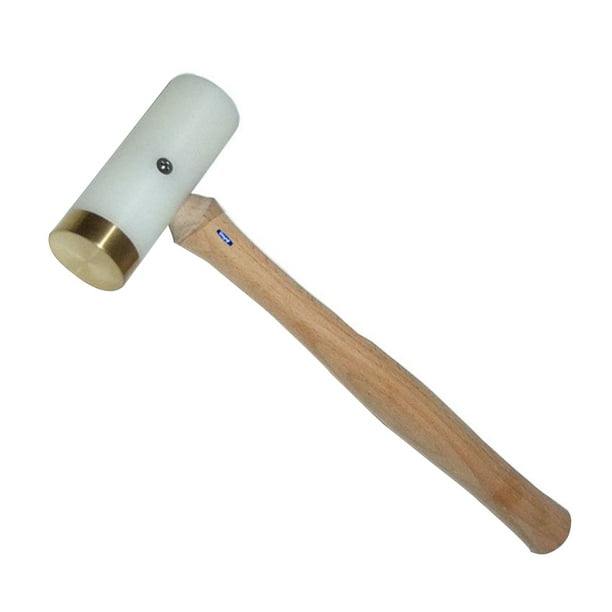 HAMMER BRASS & NYLON HEAD 10 oz JEWELERS MALLET METALSMITH JEWELRY 1.5