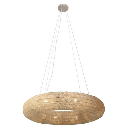 

N1727-84-Minka Metropolitan-Copra - 8 Light Chandelier-5.5 Inches Tall and 36 Inches Wide