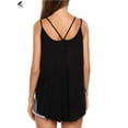 thumbnail image 5 of PULLIMORE Womens Flowy Summer Cami Tops V Neck Double Spaghetti Strap Tank Top Camisole Shirts (XL, Black), 5 of 8