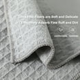 thumbnail image 2 of 6-Pack Thick Textured Cleaning Cloths, Super Absorbent & Oil-Absorbing Microfiber Towels for Kitchen, Car, Café, Multi-Surface Use, 11.81x11.81in, White, 2 of 8
