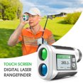 thumbnail image 3 of Ransfintor de Golf Con Pantalla Tálil Lcd 6x aumento 600m / 800m USB Rango Recargable Medidor de Distancia del Buscador Con la Función de Pendiente del Altavoz Vibración, 3 of 7