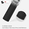 thumbnail image 3 of Kit de herramientas rotativas inalámbricas HOTO 35 en 1 con carga tipo C de 2000 mAh, 3 of 7