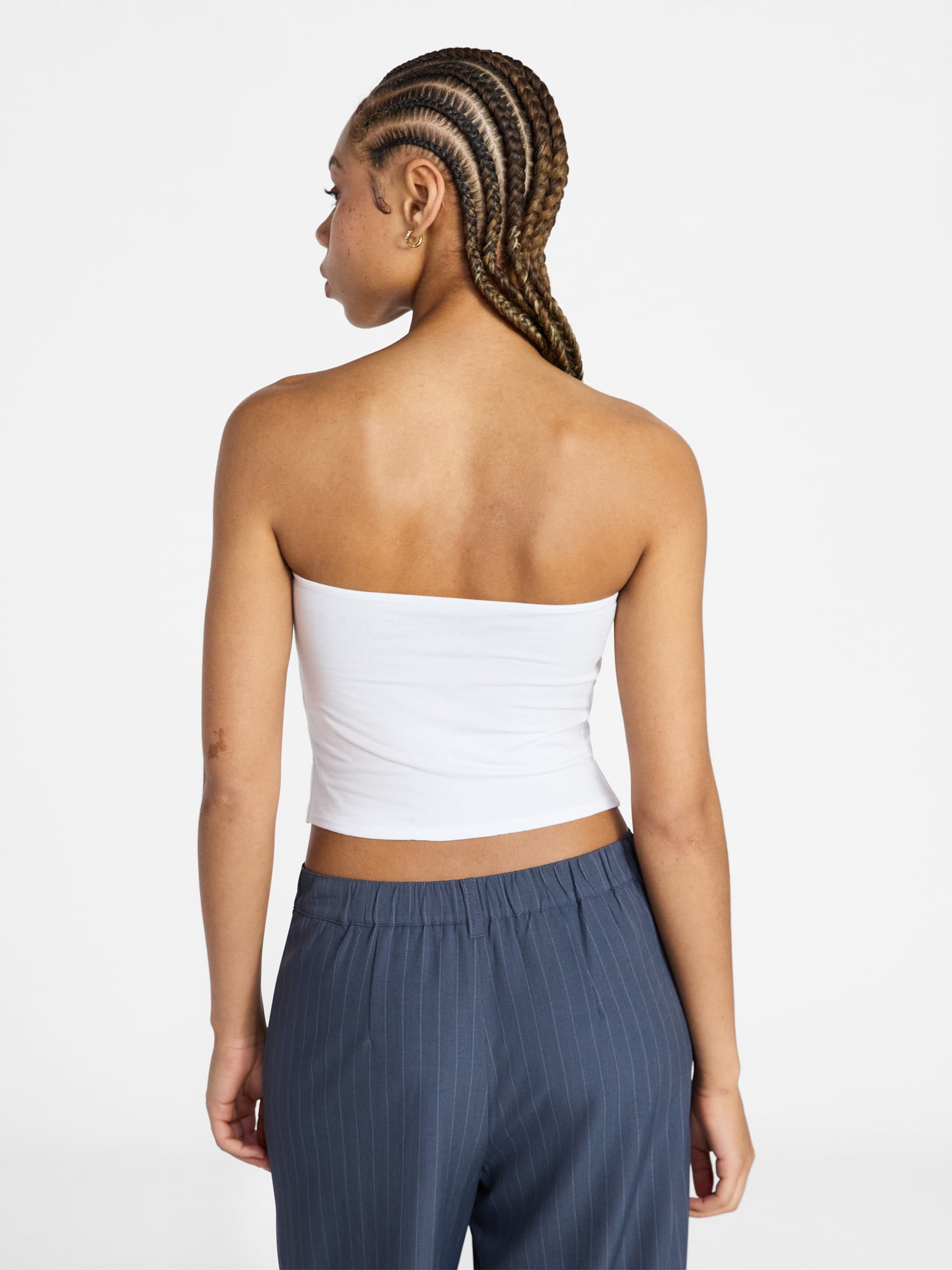 No Boundaries Cropped Tube Top, Women's XXS-XXL