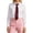 Silver, variant on HOWPAY Womens Tie Unisex Pre-Tied Adjustable Necktie with Sparkly Chain Accessories Solid Color Necktie for Uniform School Accessory Black
