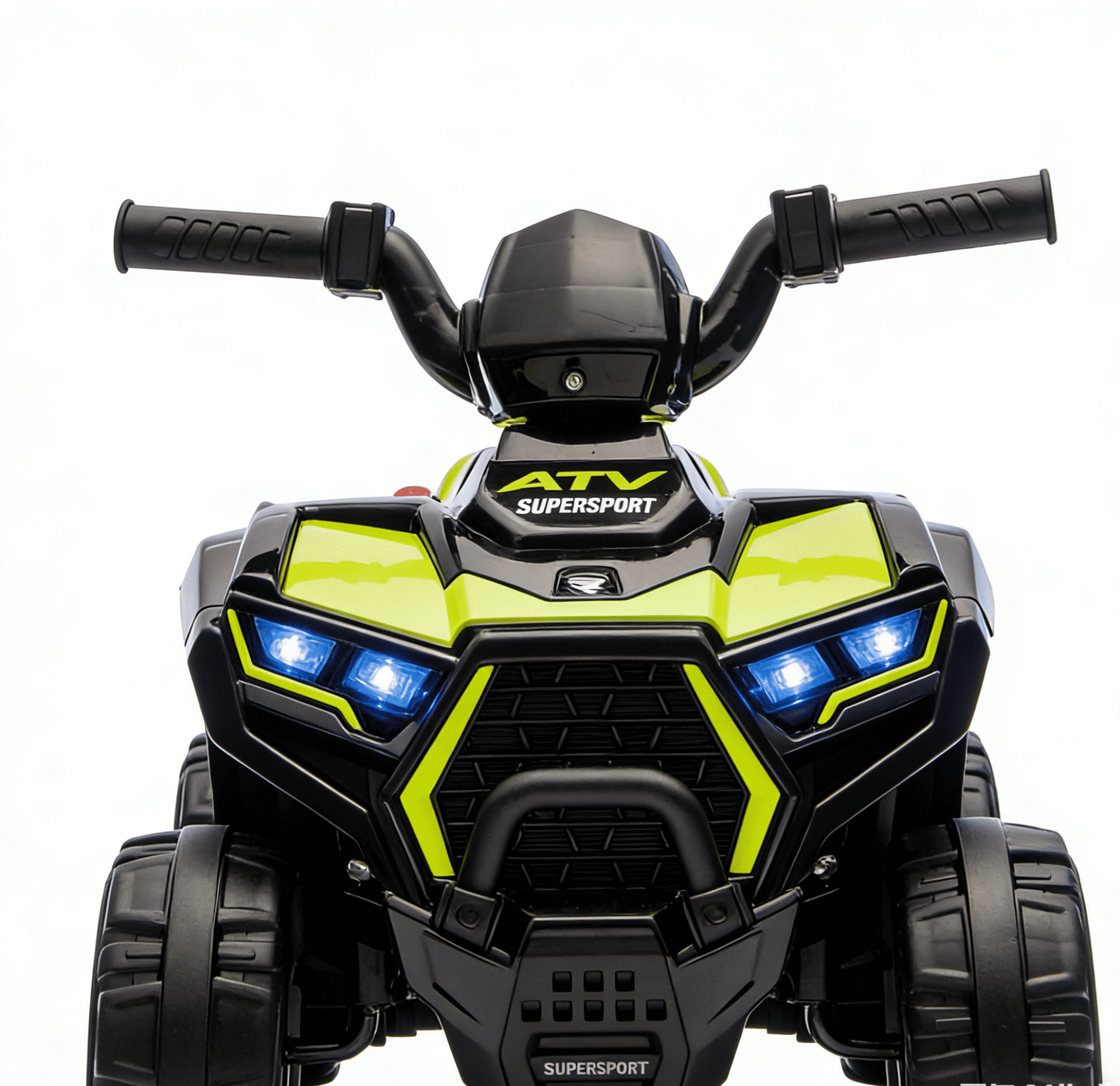 6V Ride on ATV Toys for Kids 3-5, Mini Battery Powered Motorized Quad for Kids with Anti-Slip Wheels, Toddler Car for Girls Boys, Green
