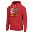 thumbnail image 2 of Unisex Homage Red Kansas City Chiefs Holiday Raglan Tri-Blend Pullover Hoodie, 2 of 3