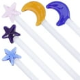 thumbnail image 4 of 5pcs Glass Drink Stir Sticks Party Juice Mixing Sticks Cocktail Stirring Sticks, 4 of 9