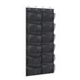 thumbnail image 2 of Hadanceo Door Hanging Bag with Large Mesh Pockets Large Capacity Easy Installation Closet Hanging Shoe Rack Sundries Organizer Black, 2 of 8
