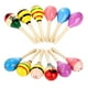 thumbnail image 3 of 12 mini maracas de madera coloridas con forma de martillo de arena, juguetes educativos para conciertos, festivales, karaoke, fiestas y espectáculos., 3 of 9
