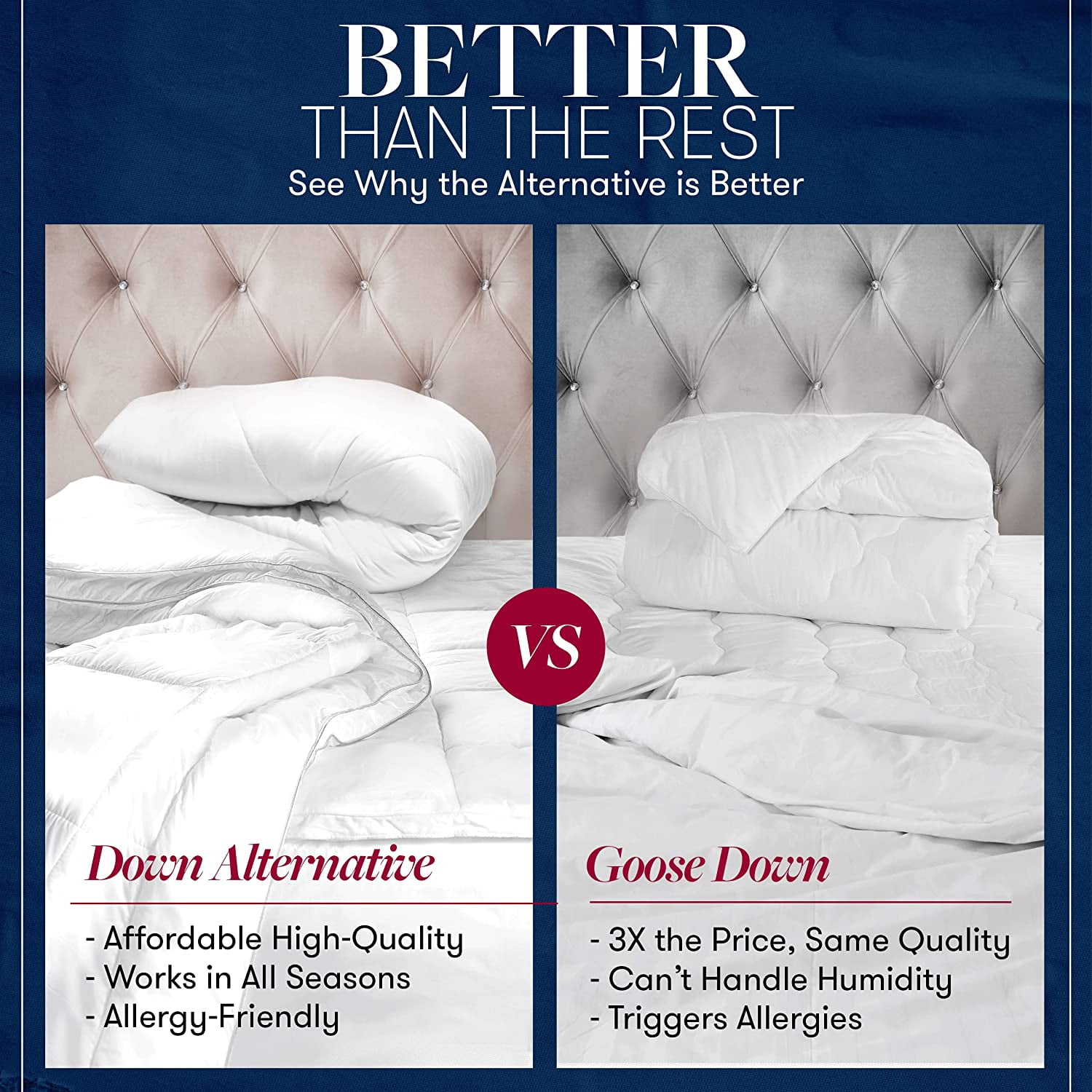 I will sleep like a baby with Beckham Hotel Collection comforter and g