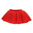 thumbnail image 4 of PEASKJP Pink Tutu Toddler Girls Tutu Skirt Tulle Ballet Skirts Princess Tutu for Toddler Baby Kids Birthday,Red 5-8 Years, 4 of 4