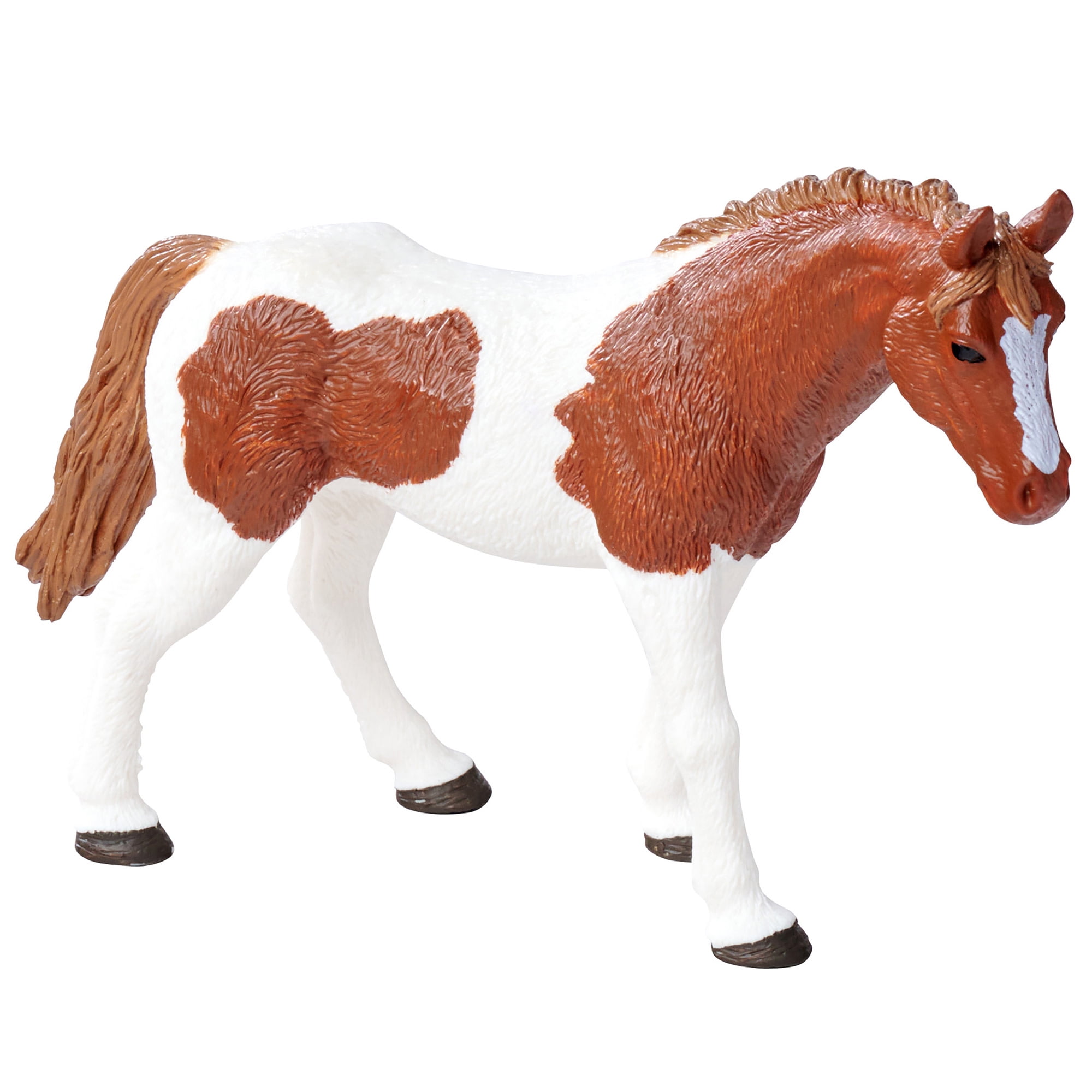 Simba Toys: Horse Set – 5 Detailed Pony Figurines, 6" Toy Animal Miniatures, Various Colors & Breeds, Collectible Figures, Nature World, Kids 3+